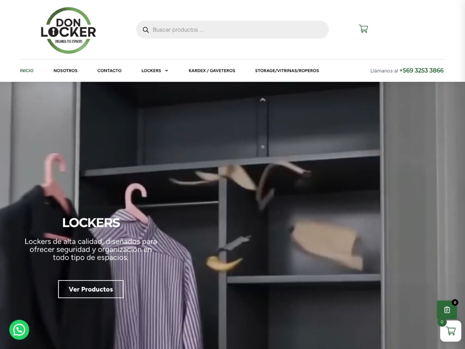 Don Locker · Diseño Web · Live